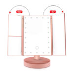 Тройное LED зеркало для макияжа MAGIC MAKEUP MIRROR