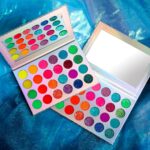 Флуоресцентные неоновые тени NEON PALETTE палетка 24 цвета