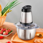 Електричний блендер подрібнювач Mixer Stainless Cooking 850W Електричний блендер подрібнювач Mixer Stainless Cooking 850W