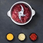 Електричний блендер подрібнювач Mixer Stainless Cooking 850W